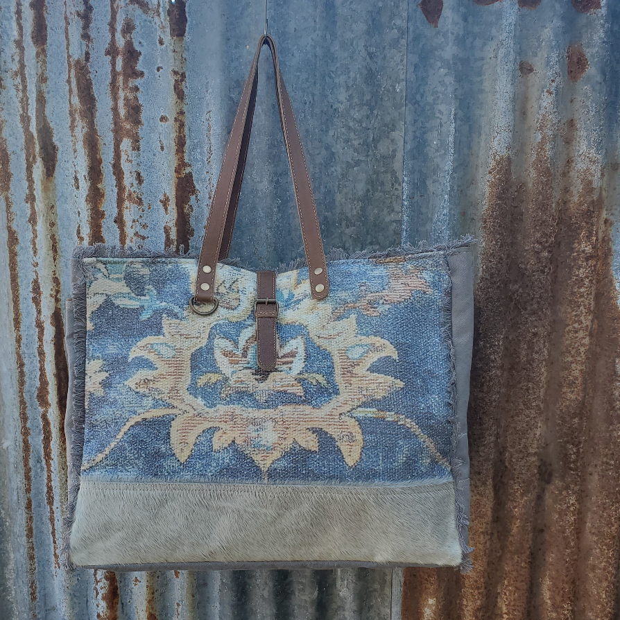 Blue Dazzle Weekender Front