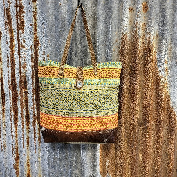 Tangerine Tote Front