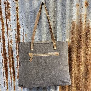 Beehive Pattern Tote Back
