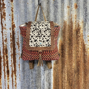 Black Speckle Backpack Front