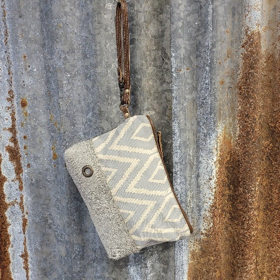Double Diamond Wristlet Front