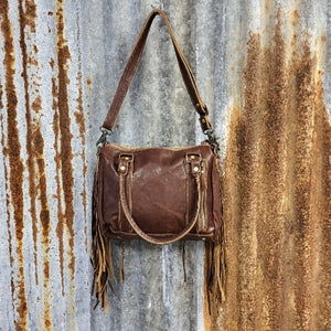 Tan Serape Conceal Crossbody Back