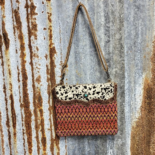 Radiance Crossbody Cowhide Front