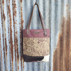 Kree Kaa Cowhide Tote Front
