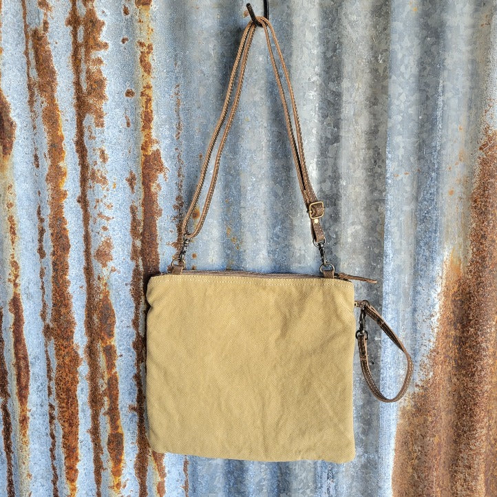Red Blue Stripe Crossbody Back
