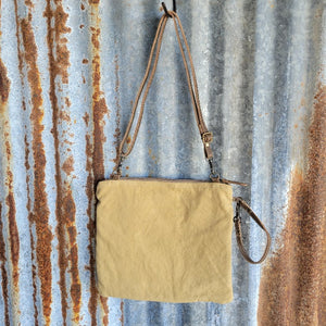 Red Blue Stripe Crossbody Back