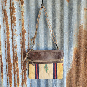 Red Blue Stripe Crossbody Front