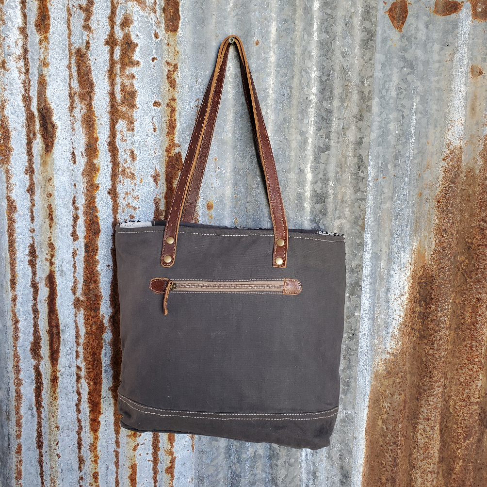 Vogue and Leather Cross Body Back