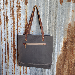 Vogue and Leather Cross Body Back