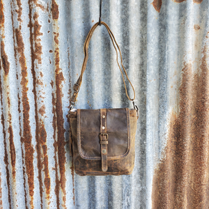 Brown Beauty Crossbody Front