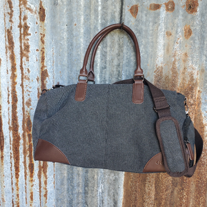 Black Duffel Bag Front