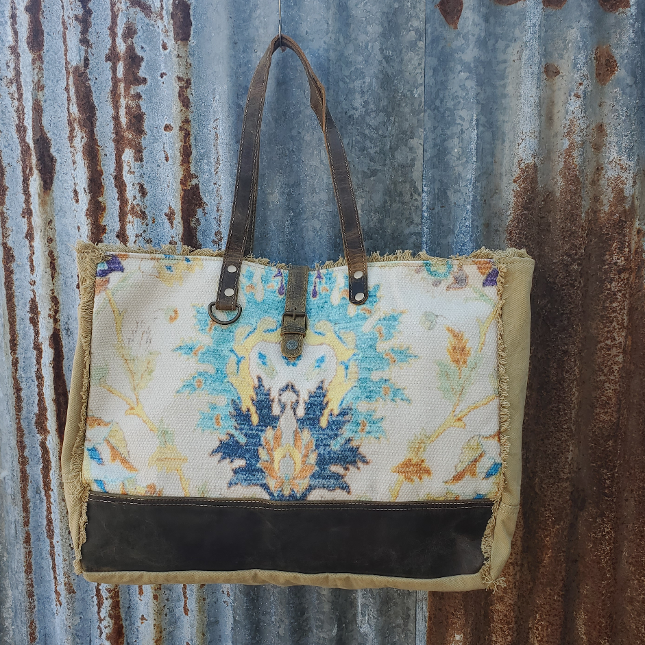 Yellow Burst Weekender Front