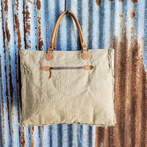 Fringe and Feather Weekender Back