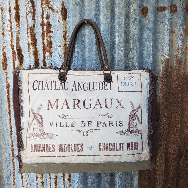 Chateau Angludet Print Weekender Front