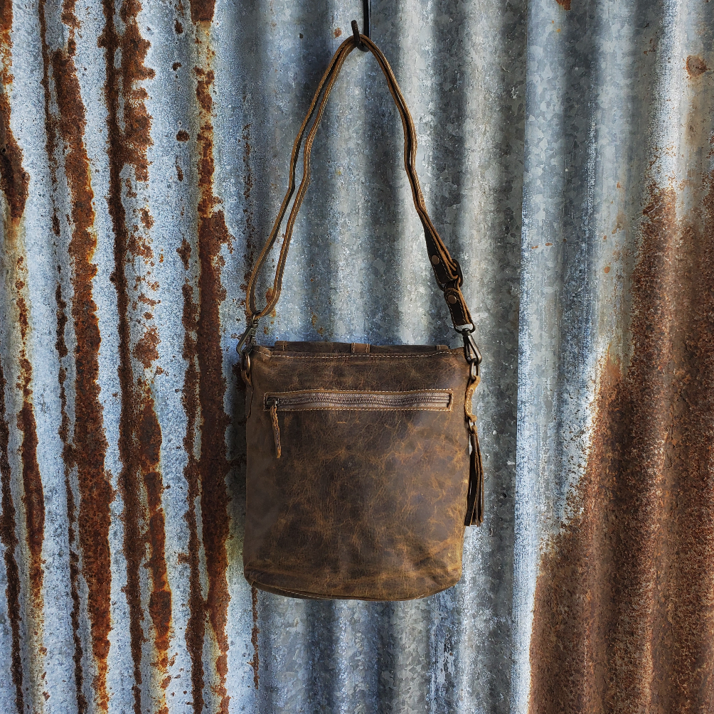 Brown Beauty Crossbody Back