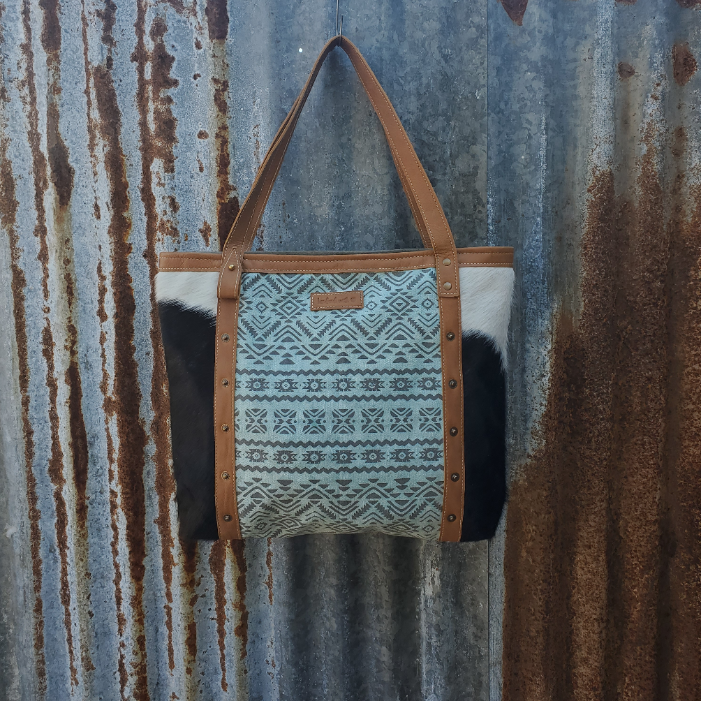 Talisman Cowhide Tote Front