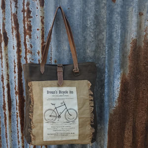 Browns Bike Tote Front