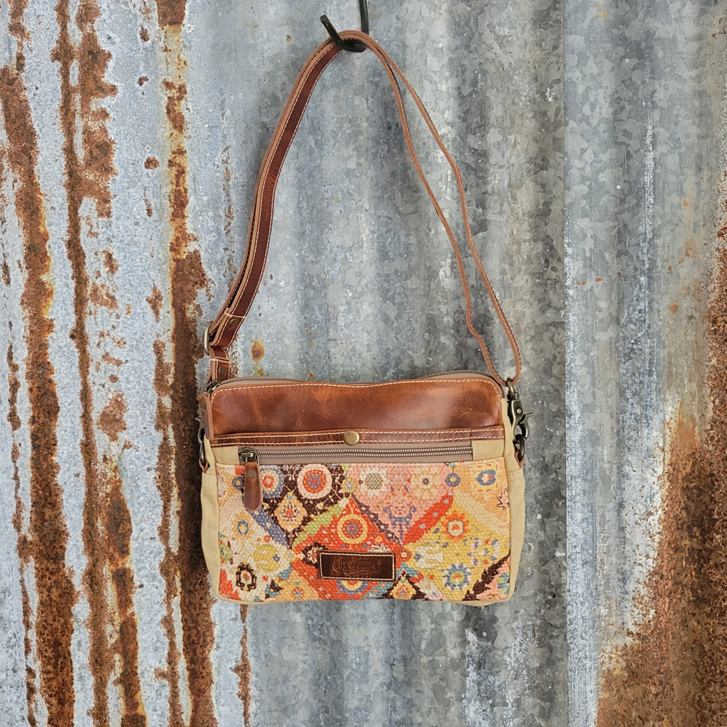 Sunbeam Pattern Crossbody Front