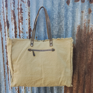 Yellow Burst Weekender Back